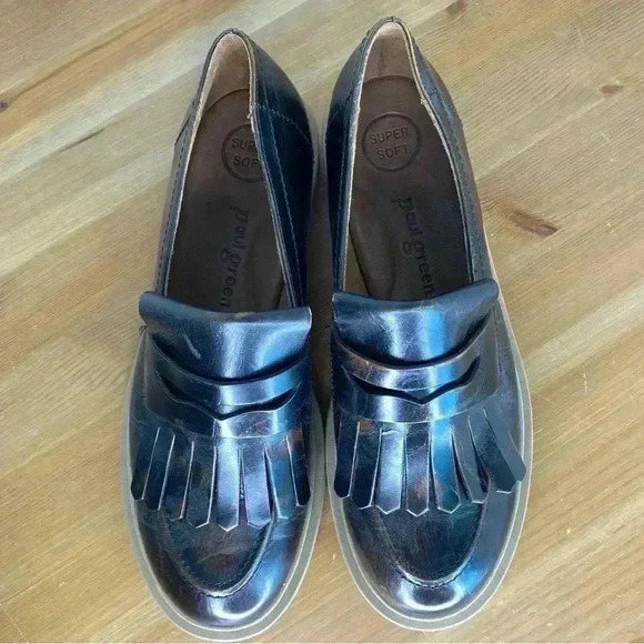 NEW Paul Green Stacy Kiltie Penny Loafer in Bark Brushed Leather UK 5 US 7.5 - Picture 5 of 10